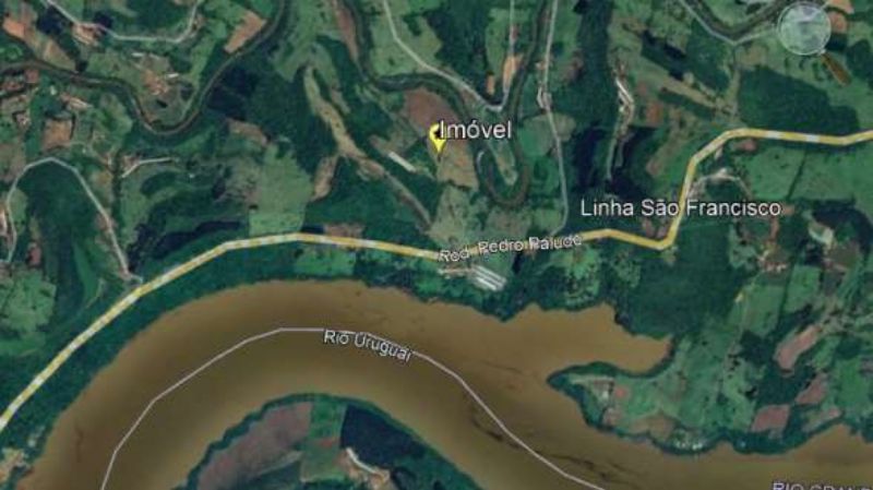 Área rural com 125.000m² Linha Uvá, localizado em Itá - SC