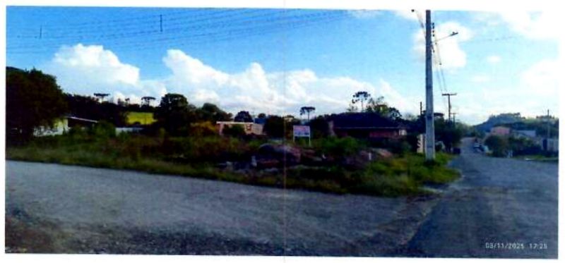 Terreno urbano com 606,00m², localizado em Irati - PR, bairro Riozinho