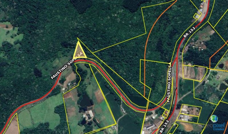 Área de 5.725,98 m² as margens do Contorno Norte, localizado em Concórdia - SC