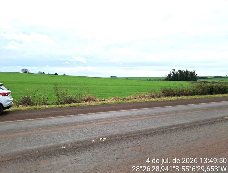 Terreno Rural com 120.000m², localizado em São Luiz Gonzaga - RS