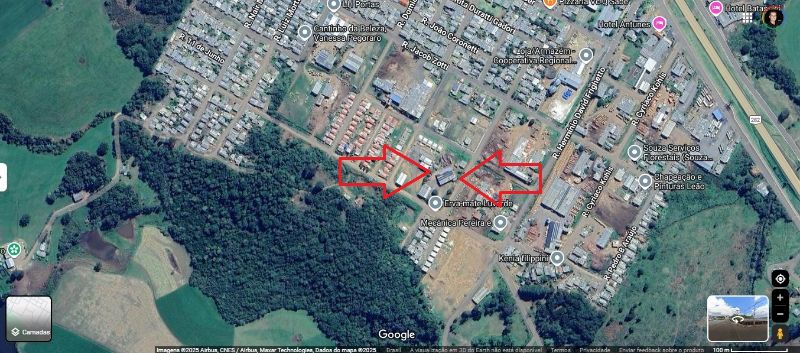 Terreno Com 5000m² mais edificações, localizado em Ponte Serrada - SC, bairro Baia Alta