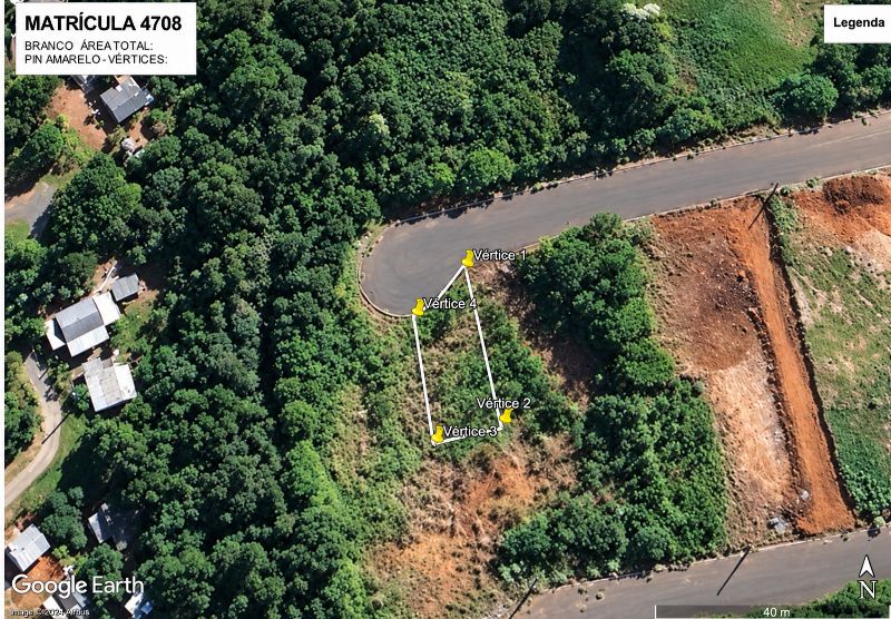 Terreno no  Loteamento Betinelli com 331,84m²