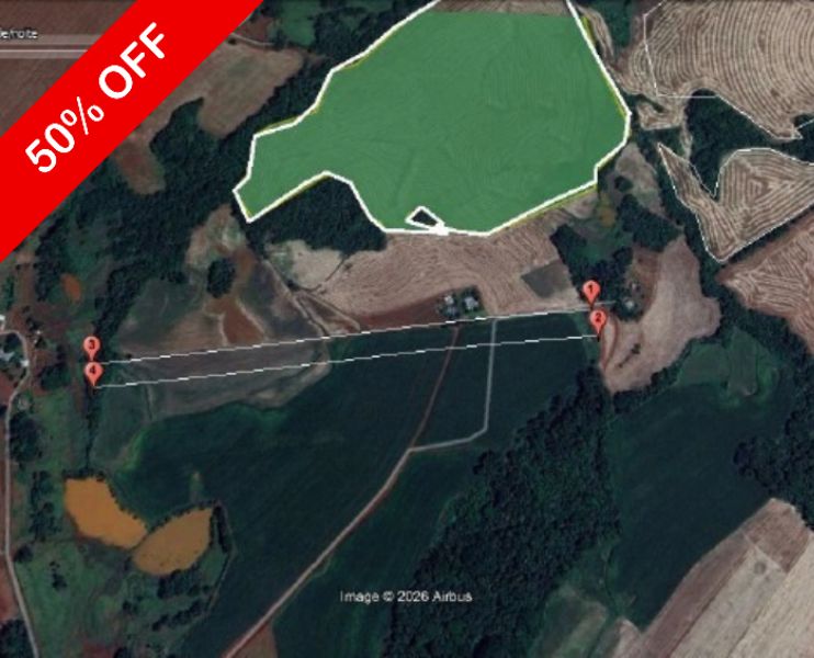 Imagem do imóvel Terreno rural com área ideal de 20.937,50m²