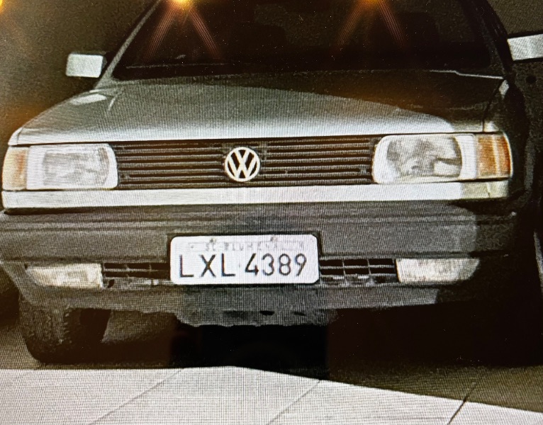 VW Gol CL 1990 Azul