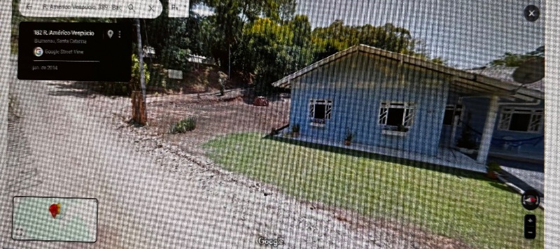 Terreno com casa em blumenau.