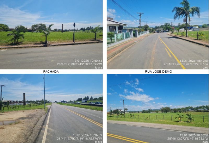 Terreno em Içara - BR 101, localizado em Içara - SC