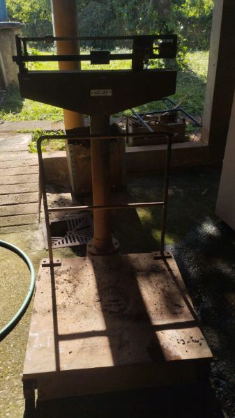 Lote 18 - Balança de Ferro Cap. 300 kg.