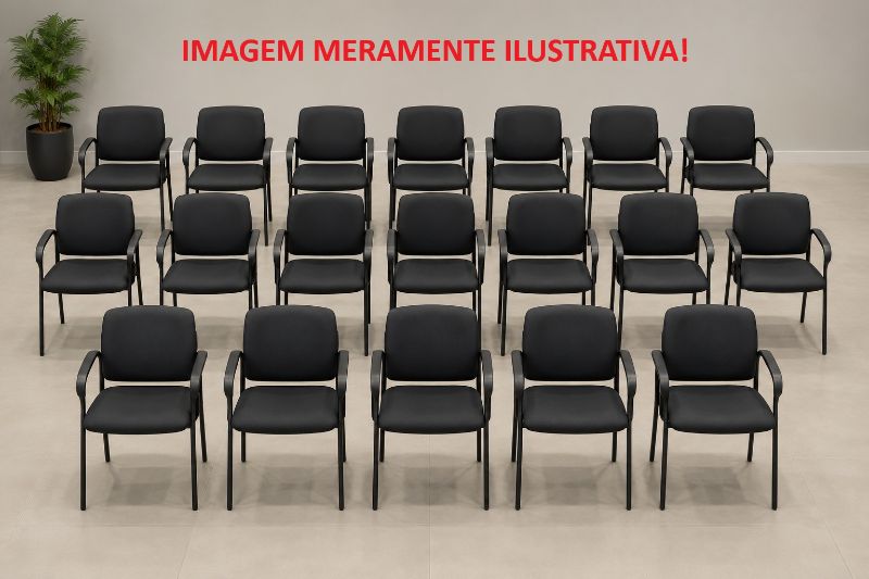 Lote 01 - Cadeiras com braços.