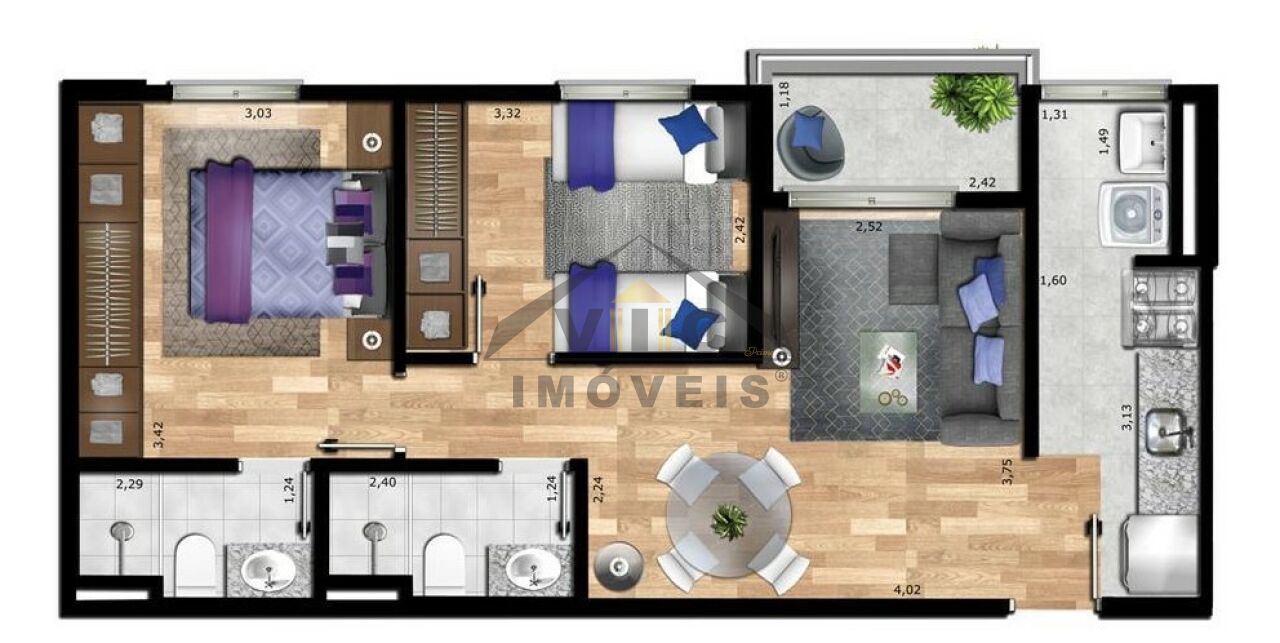 Apartamento para Venda - Parada Inglesa