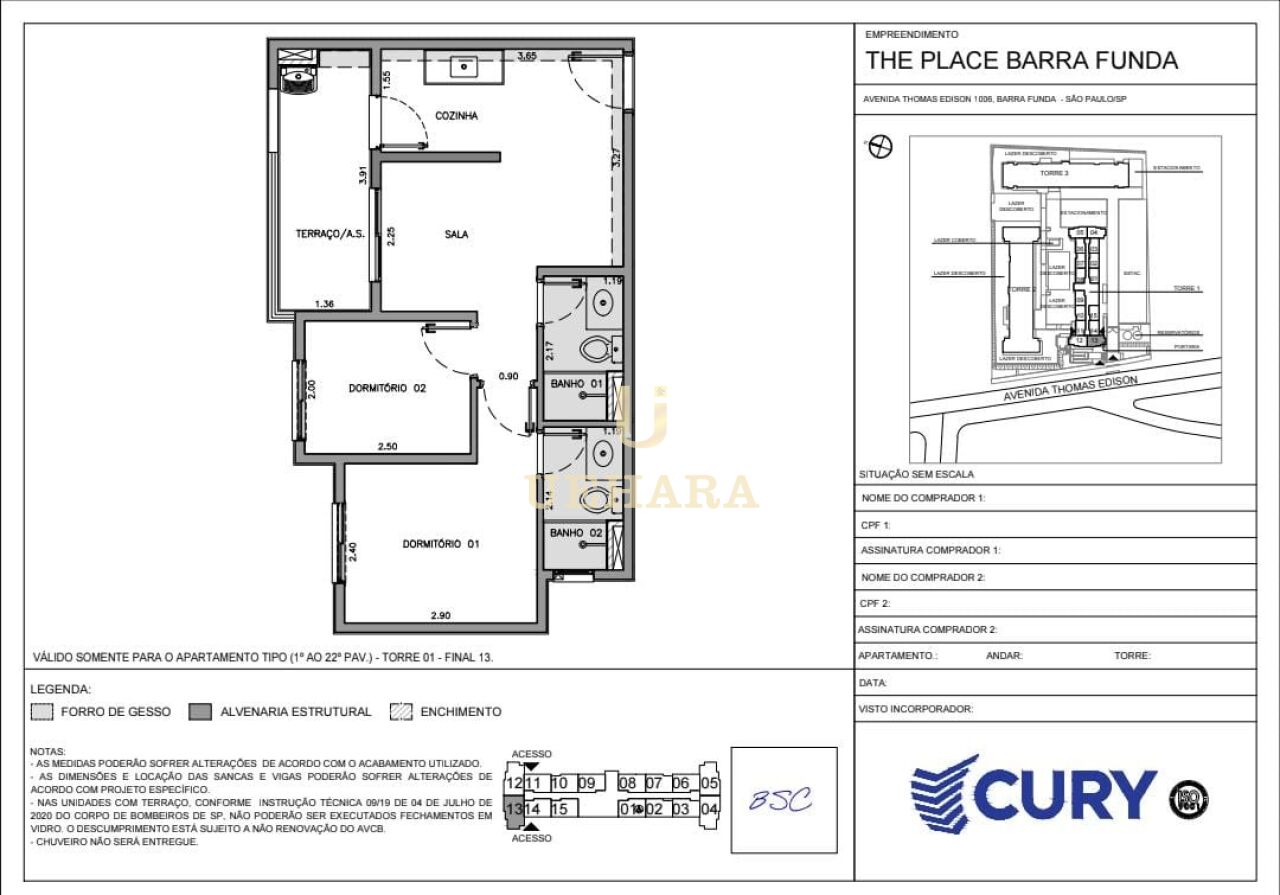 Apartamento para Venda - Barra Funda