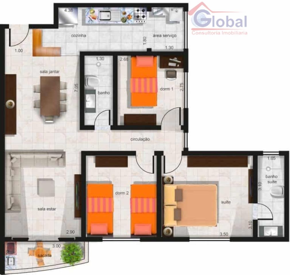 Apartamento para Venda - PARQUE DAS NAÇÕES