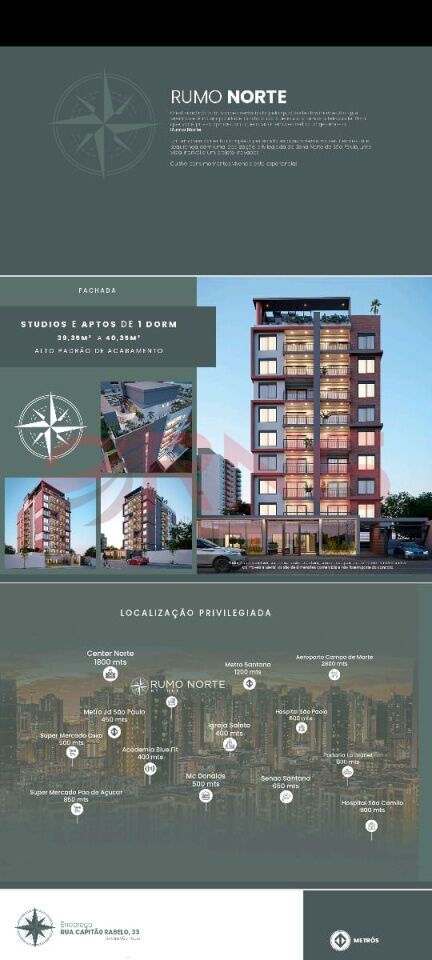 Flat para Venda - Jardim São PauloZona Norte