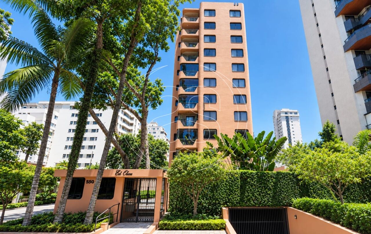 Apartamento Residencial à Venda em Moema Índios - 217 m² | Mobiliado