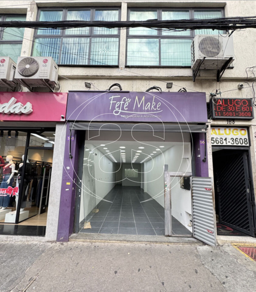 Ponto comercial para locação no Centro de Santo Amaro!