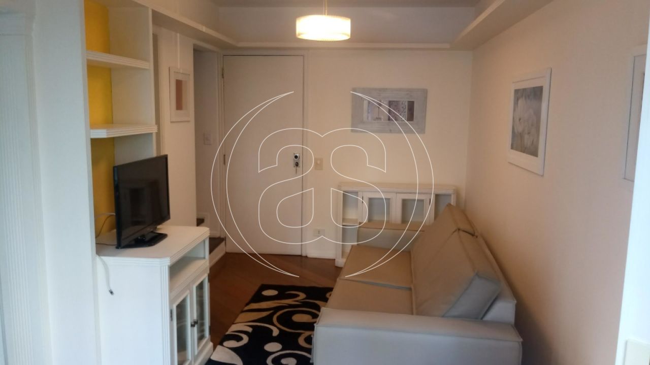 1 SUÍTE - DUPLEX - TOTALMENTE MOBILIADO P/ LOCAÇÃO ITAIM BIBI