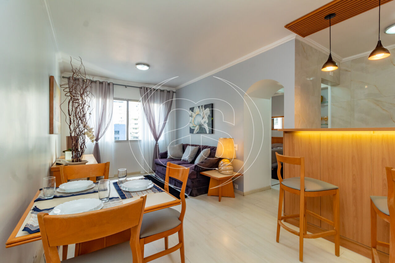 RESIDENCE PARA LOCAÇÃO 45m² - MOEMA PÁSSAROS