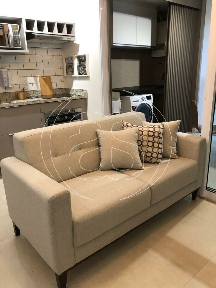 APARTAMENTO SEMI MOBILIADO PARA VENDA COM VARANDA ENVIDRAÇADA - CAMPO BELO