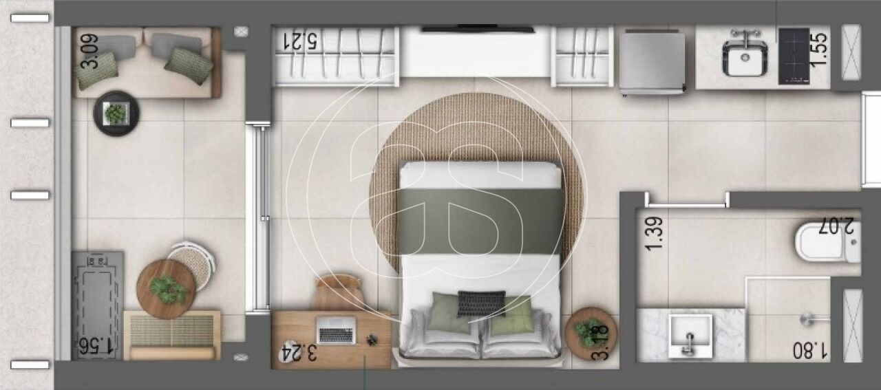 STUDIO DE 26 m² NA VILA CLEMENTINO A VENDA
