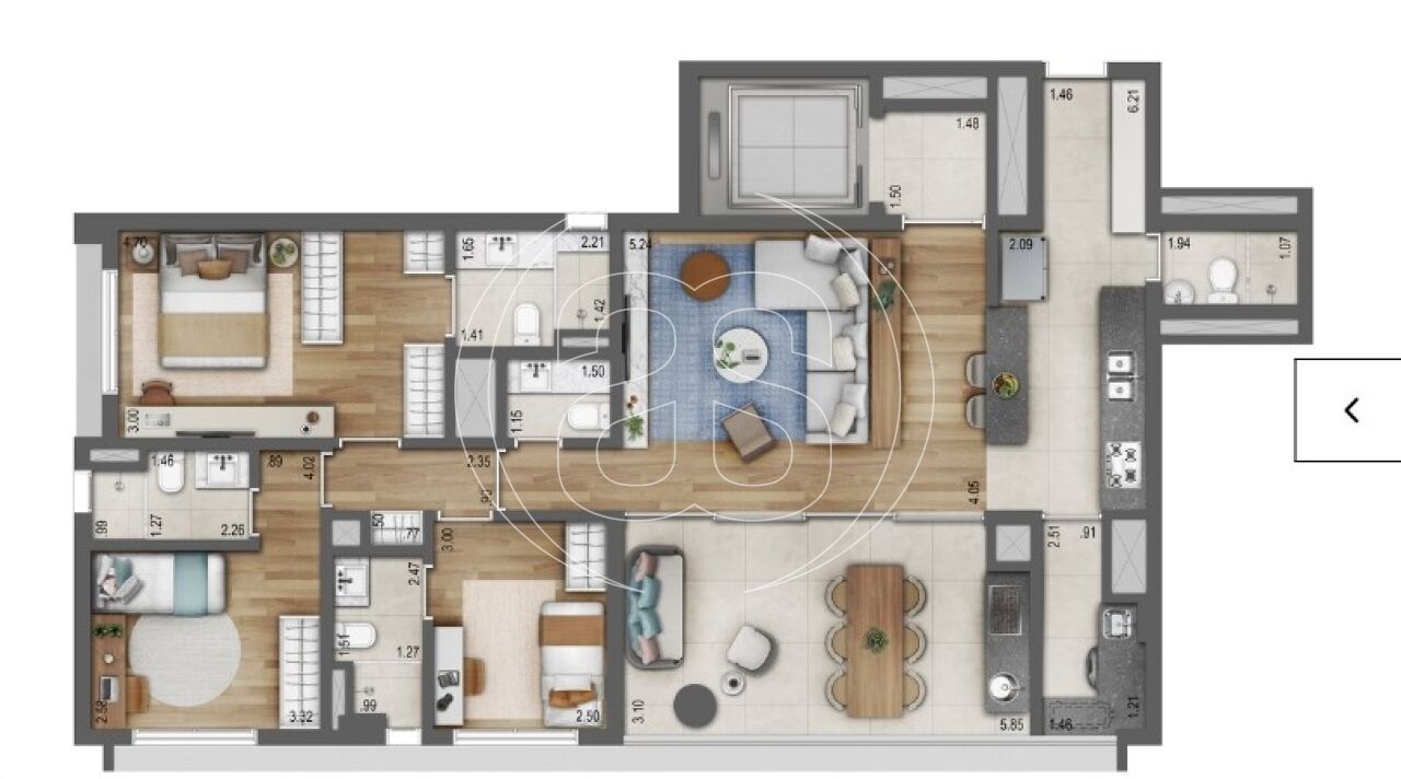 APARTAMENTO DE 125M² E 3 SUÍTES A VENDA NA VILA CLEMENTINO