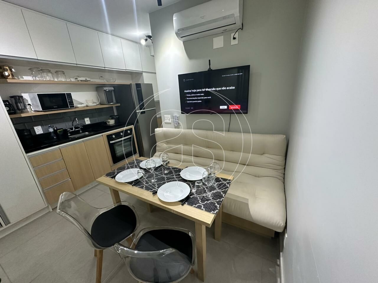 Studio residencial mobiliado á venda