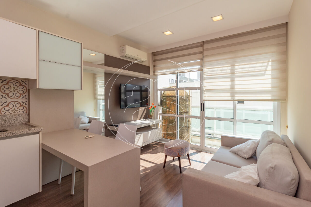 Conforto e praticidade em localização nobre, Apartamento com 1 dormitório e 50 m²!