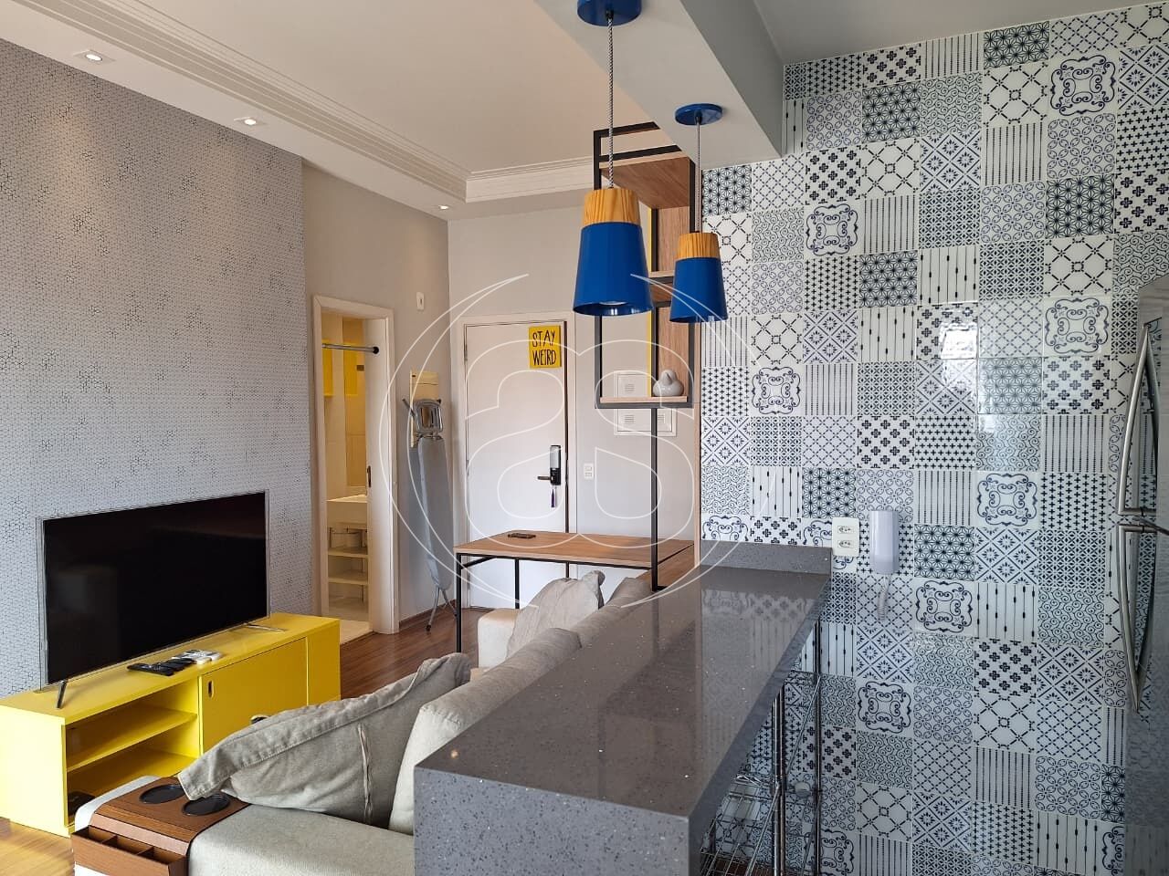 Apartamento residencial para locação em Vila Nova Conceição, com 48m², 1 dormitório e 1 sala!