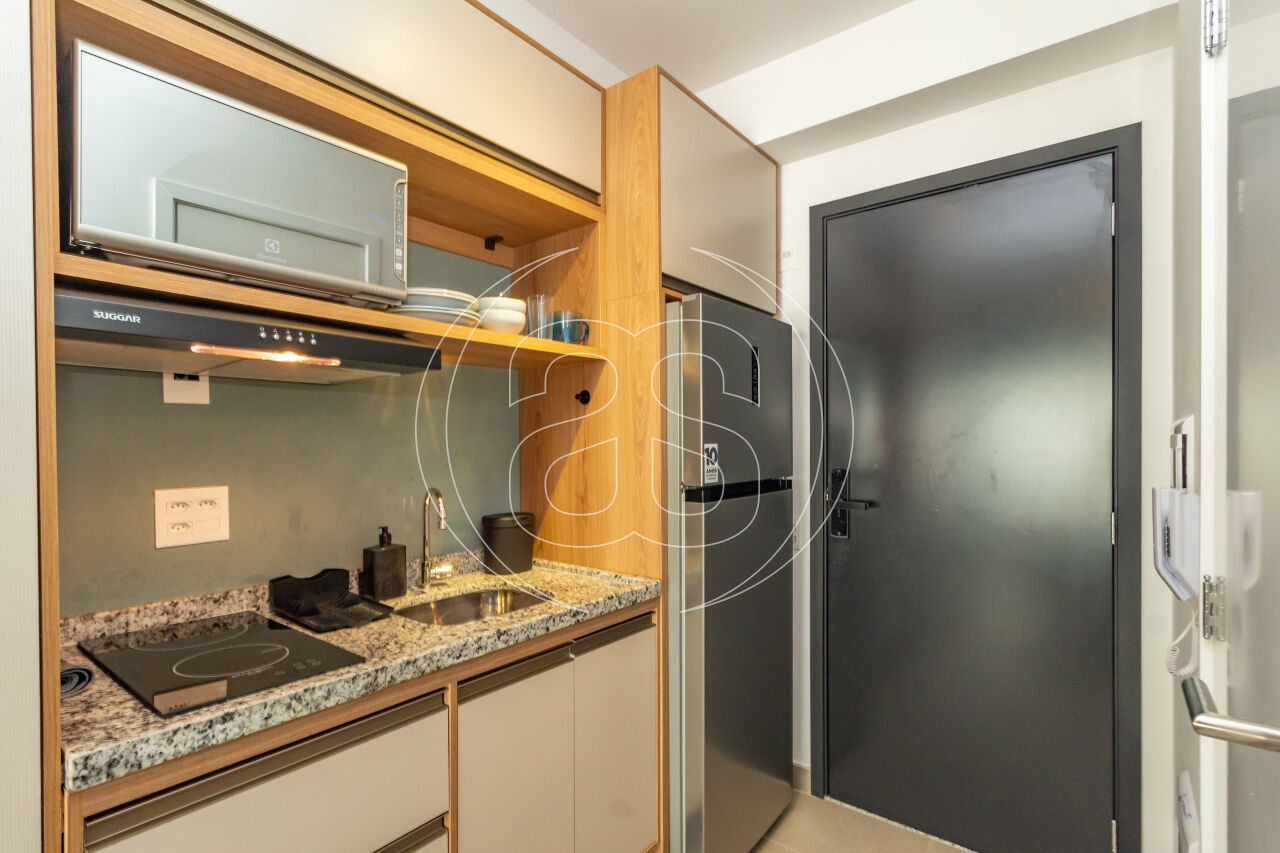 STUDIO 26m² MOBILIADO LOCAÇÃO - MOEMA INDIOS