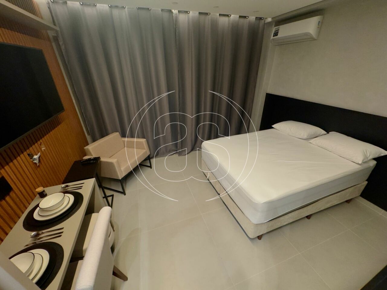 Studio residencial para locação em Moema Índios, com 25m², 1 dormitório e 1 sala!