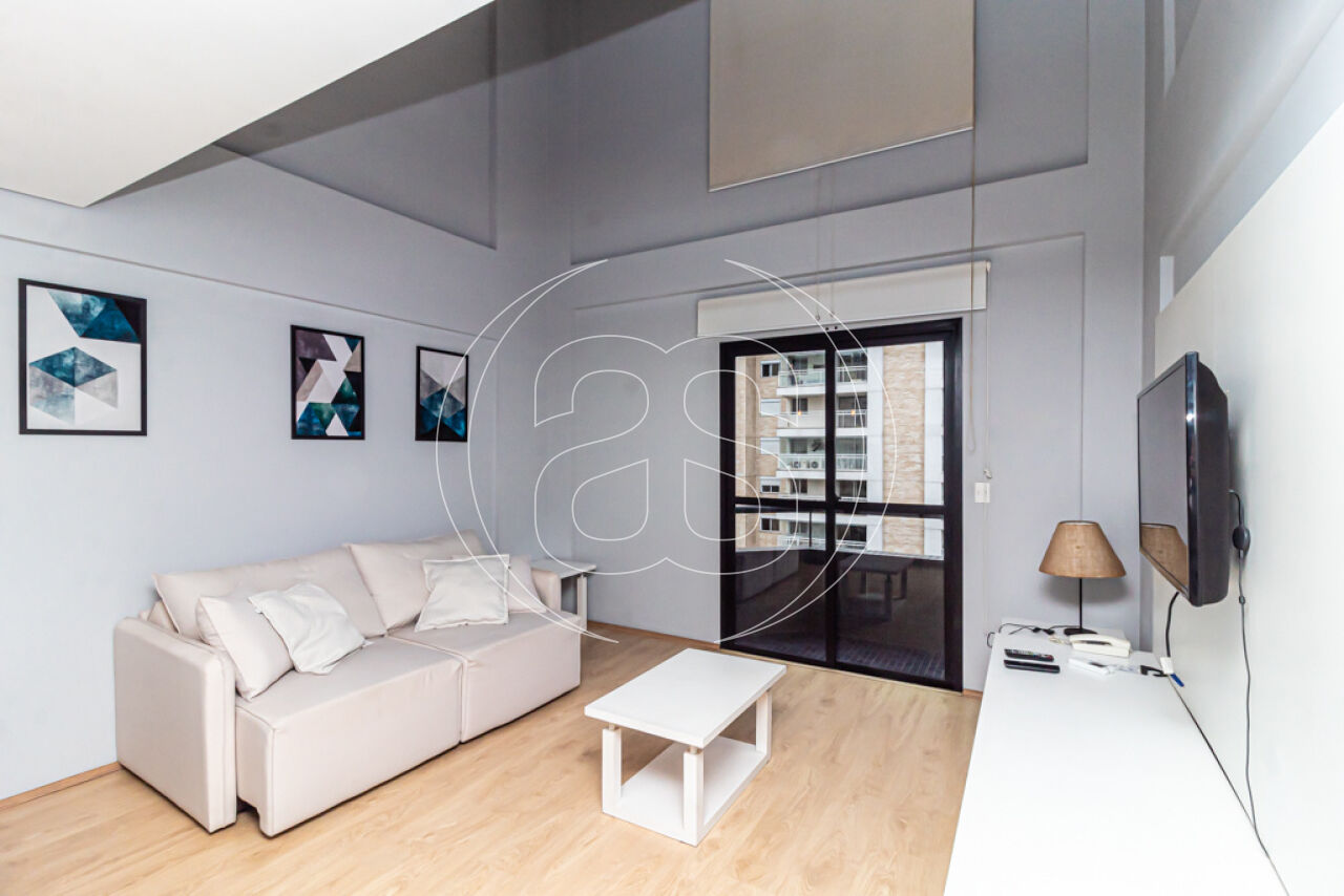 Apartamento residencial para locação na região de Moema Pássaros, com 59m², 1 dormitório e 1 sala!