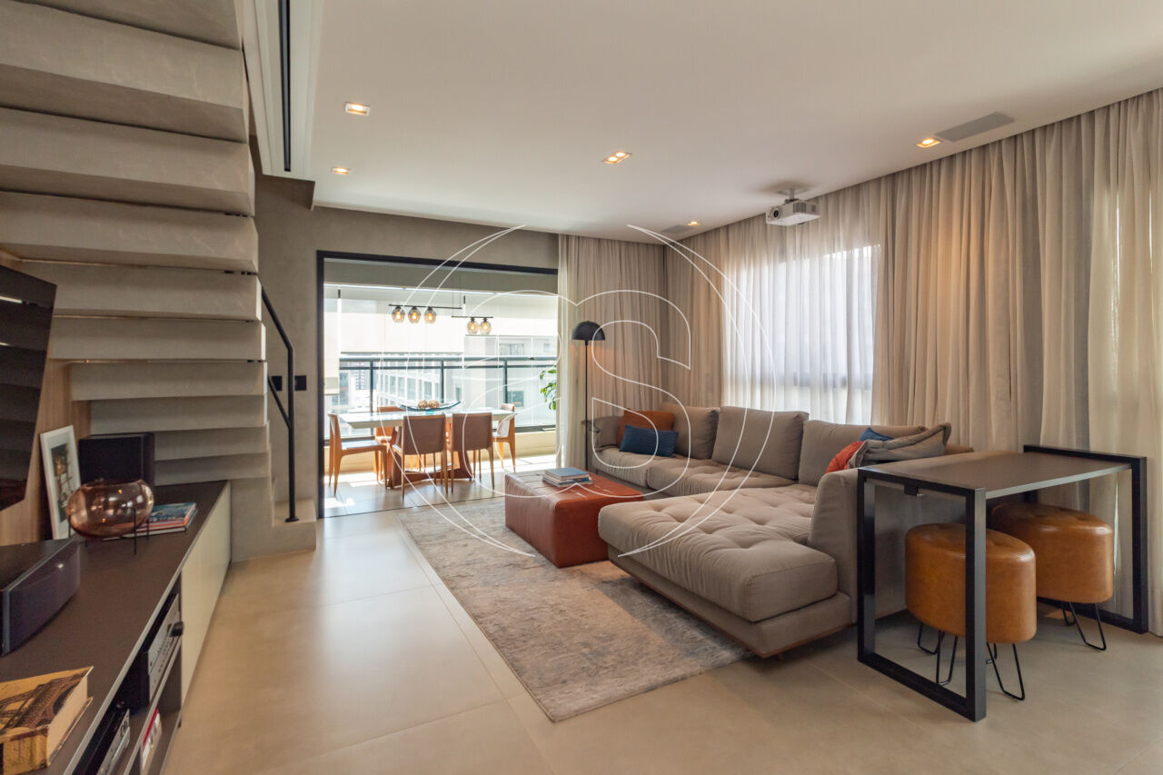 DUPLEX MOBILIADO - 2 SUITES - 120M² - 2 VAGAS - MOEMA - ALTO PADRÃO