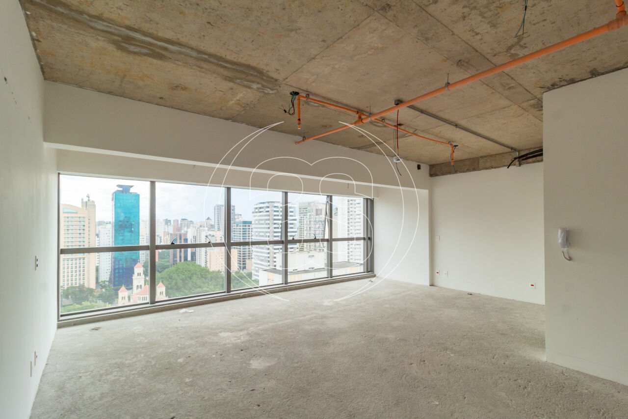 Sala Comercial Nova em Moema Índios ? 39m², 1 Vaga e Prédio Moderno