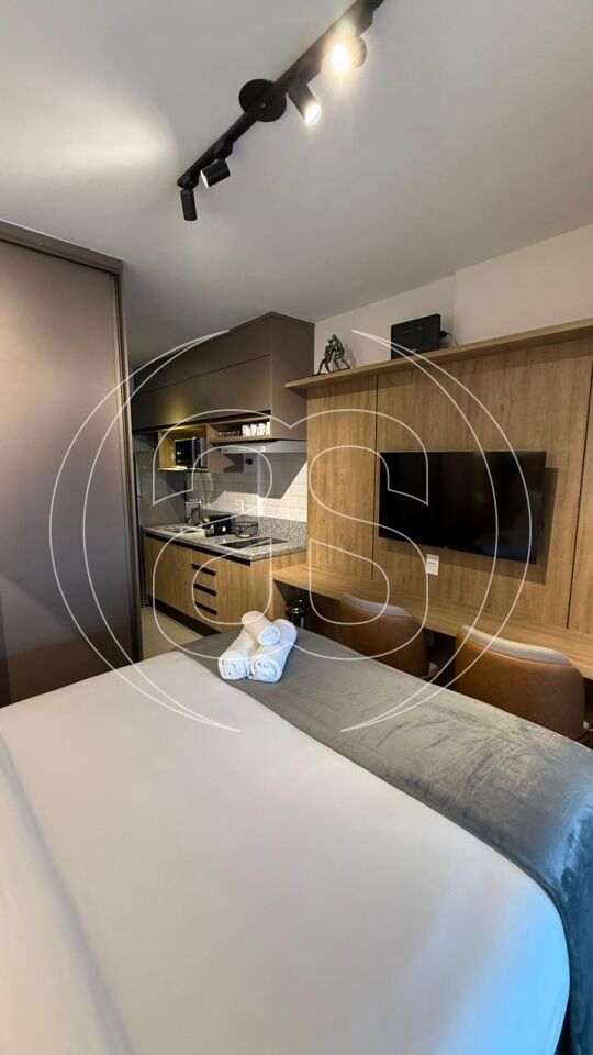 STUDIO 26m² MOBILIADO VENDA - MOEMA INDIOS