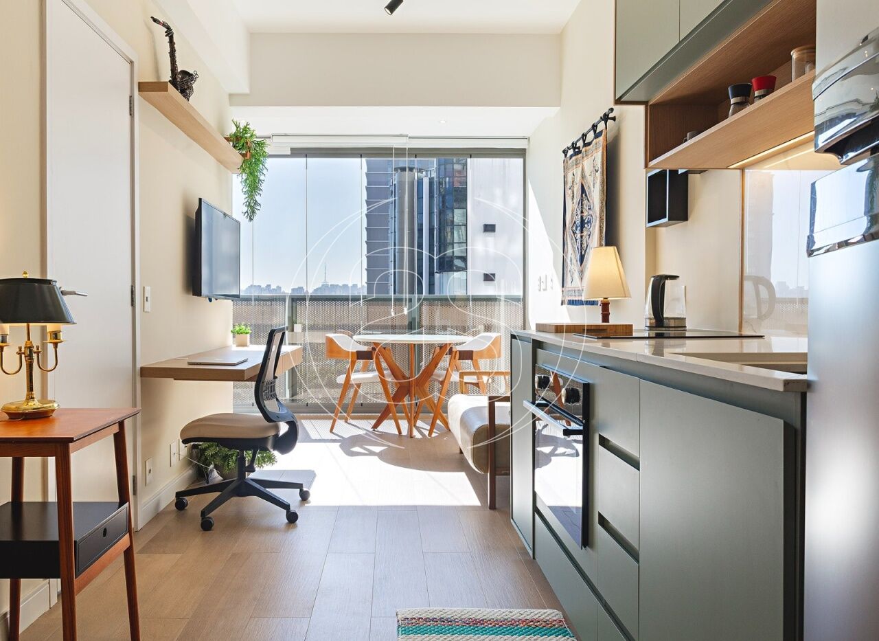 APARTAMENTO 37m² PARA LOCAÇÃO - MOEMA ÍNDIOS.
