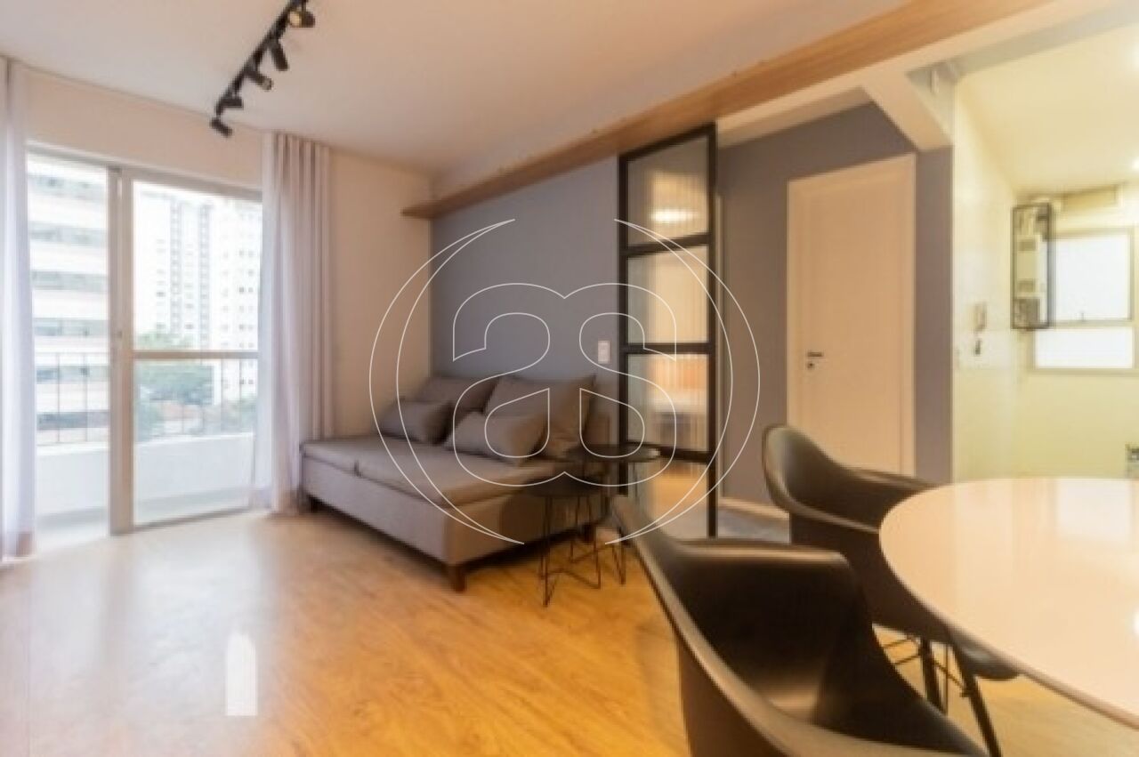 Apartamento para Locação no Itaim Bibi | 45m² | 1 Dormitório | Varanda | 1 Vaga