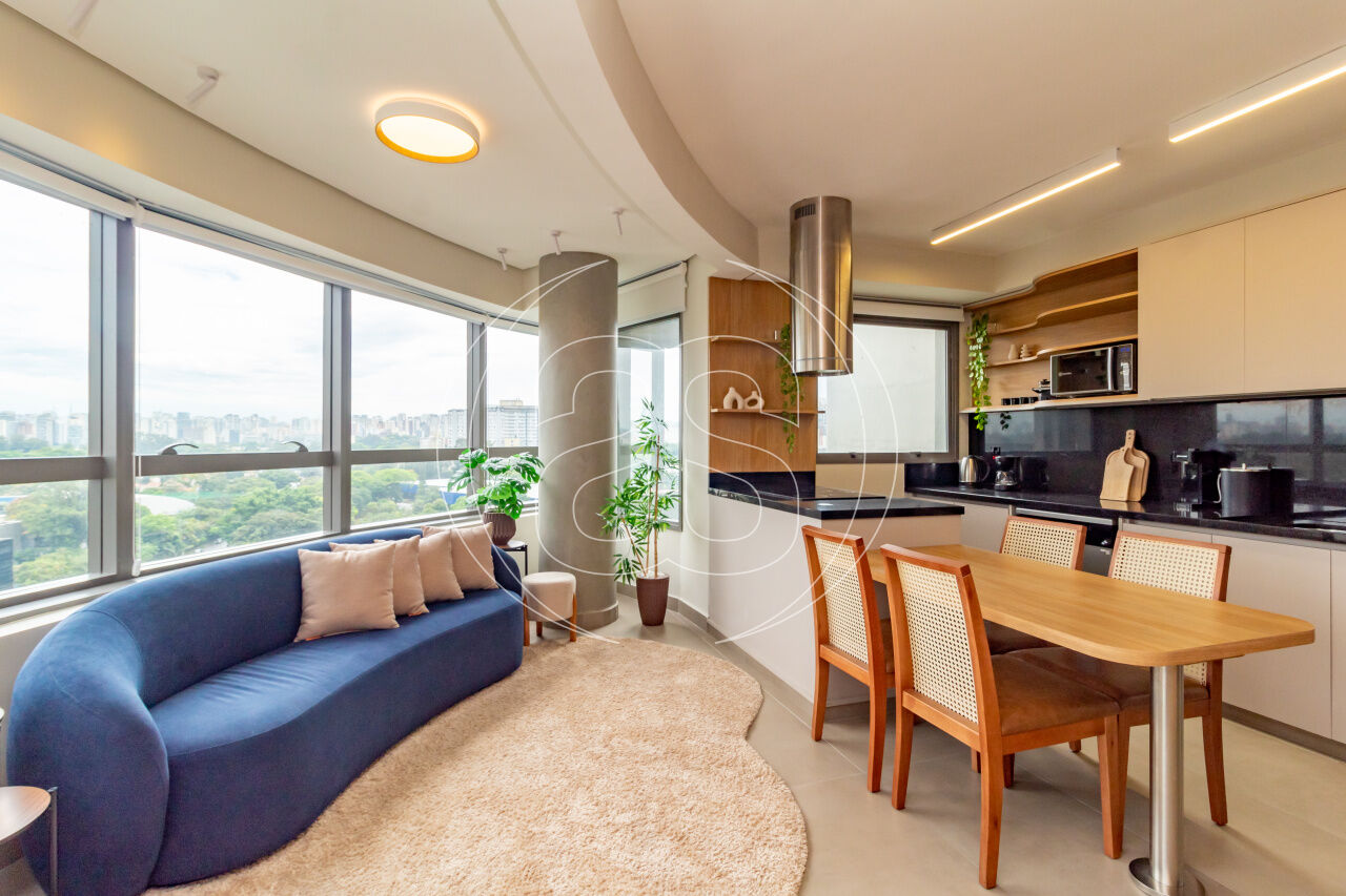 APARTAMENTO MOBILIADO 67m² 1 VG - MOEMA INDIOS