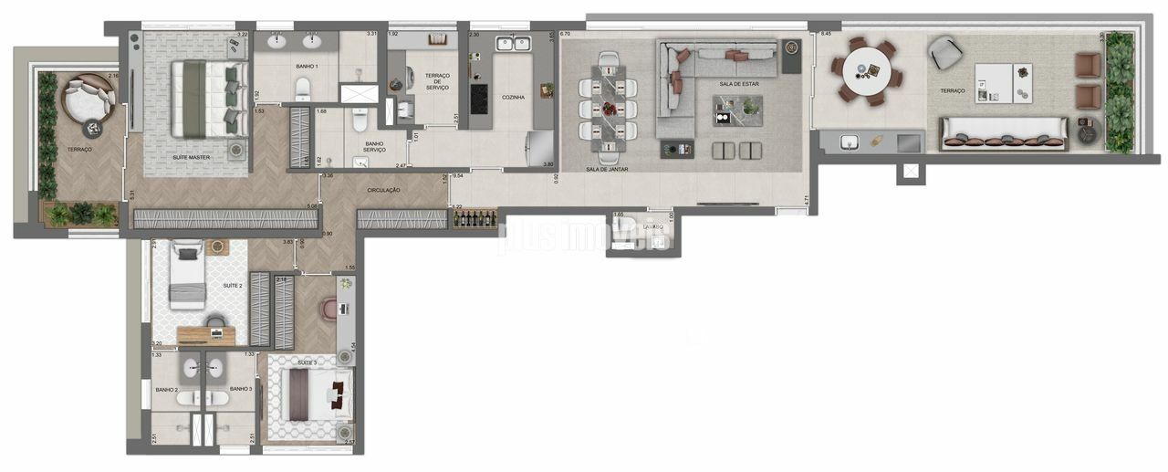 Apartamento, 3 quartos, 140 m² - Foto 8