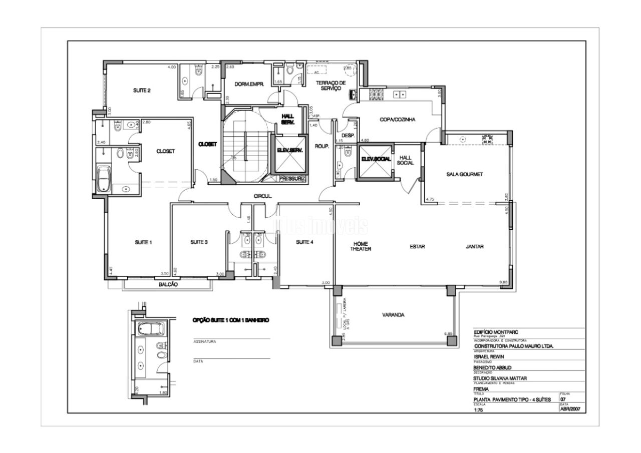 Apartamento, 3 quartos, 267 m² - Foto 43