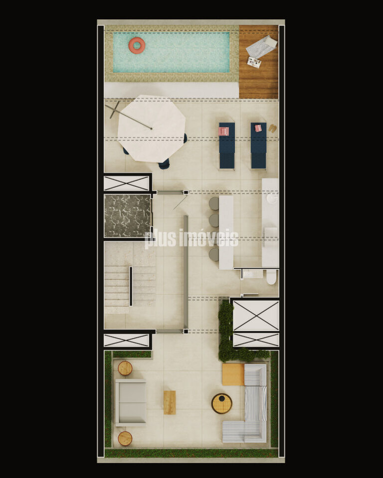 Casa de Condomínio, 4 quartos - Foto 40