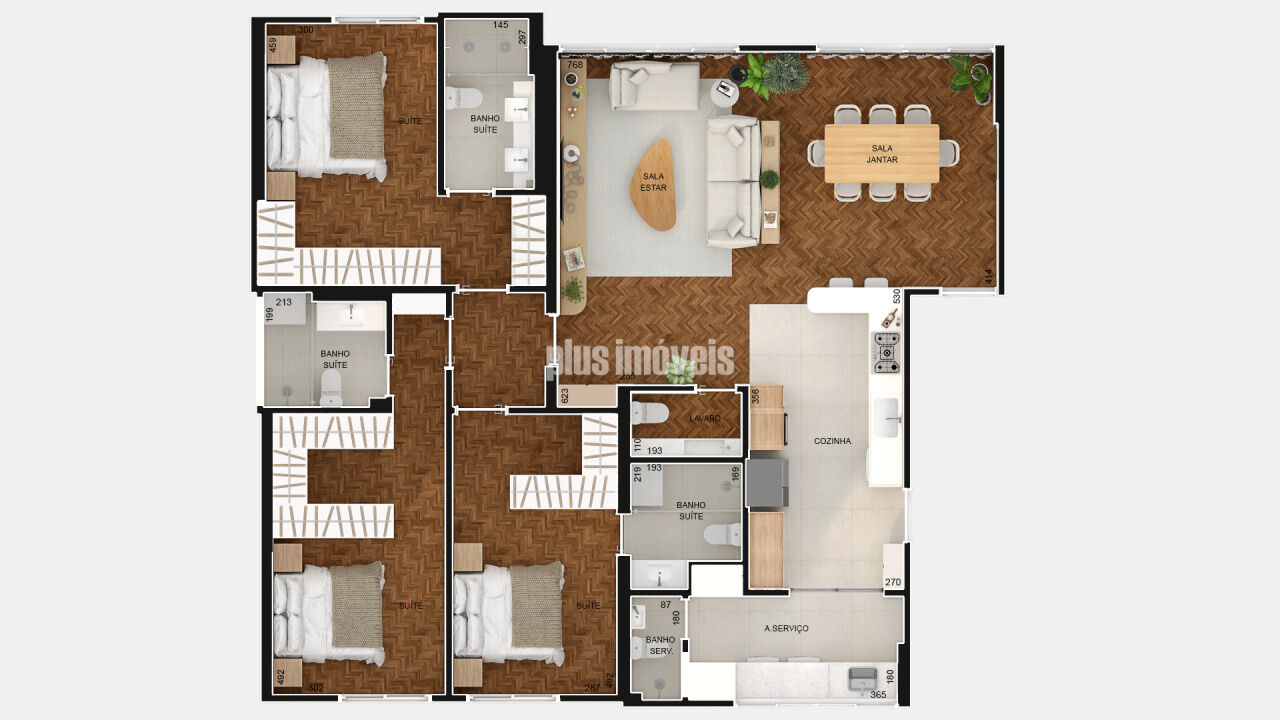 Apartamento, 3 quartos, 155 m² - Foto 41