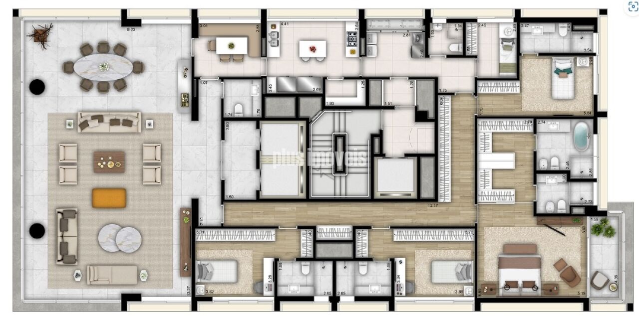 Apartamento, 4 quartos, 358 m² - Foto 28