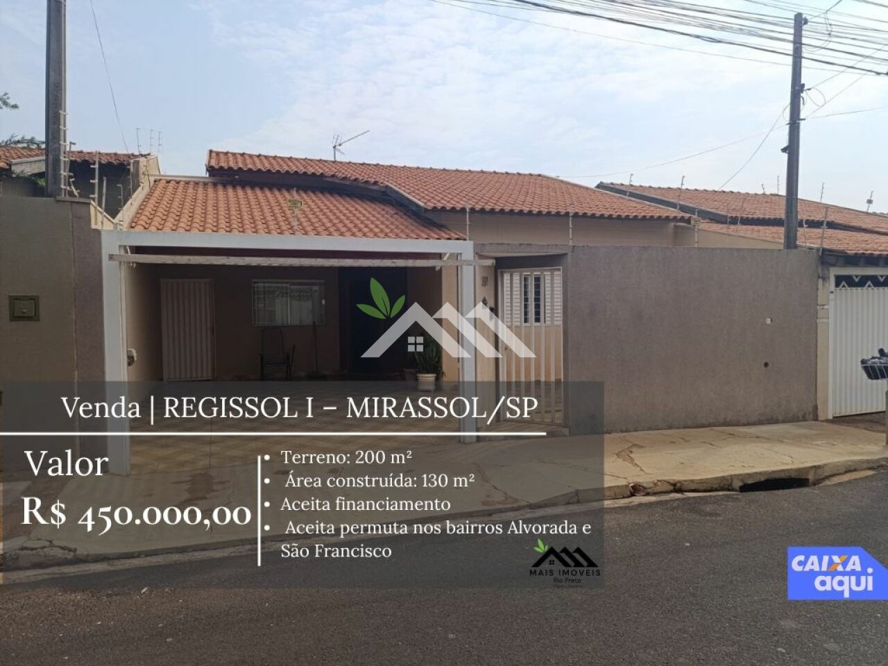Casa Térrea para Venda - Residencial Regissol I