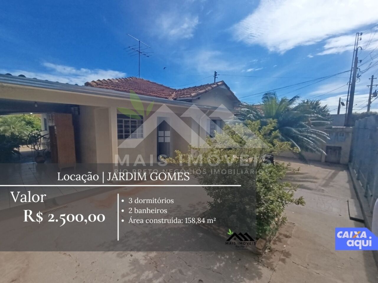 Casa Térrea para Locação - Jardim dos Gomes