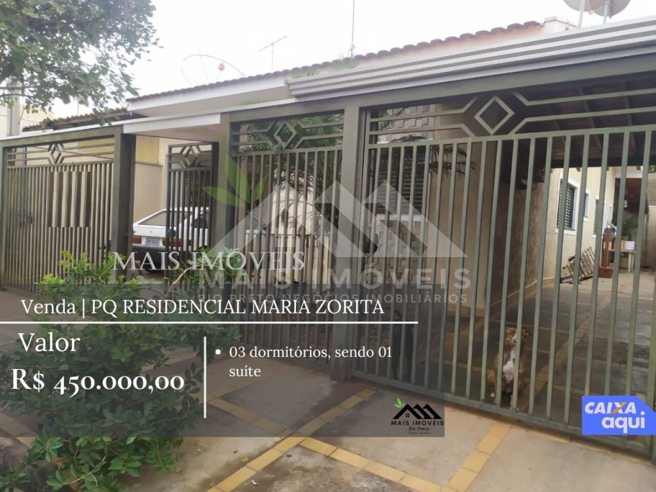Casa Térrea para Venda - Parque Residencial Maria Zorita
