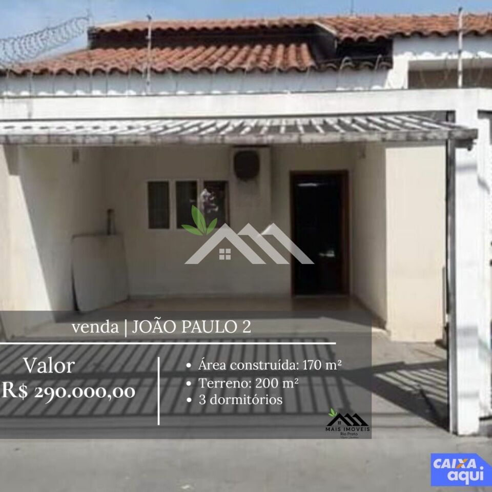 Casa Térrea para Venda - Jardim João Paulo II