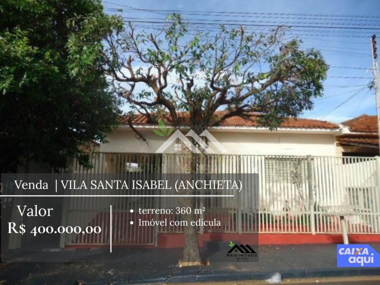 Casa Térrea para Venda - Vila Santa Isabel