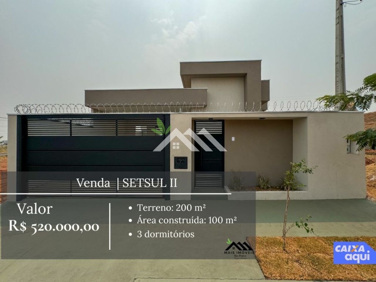 Casa Térrea para Venda - Residencial Setsul II