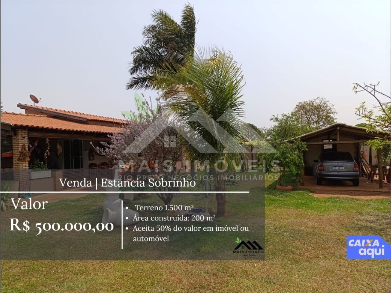 Chacara para Venda - Estância Sobrinho Zona Rural