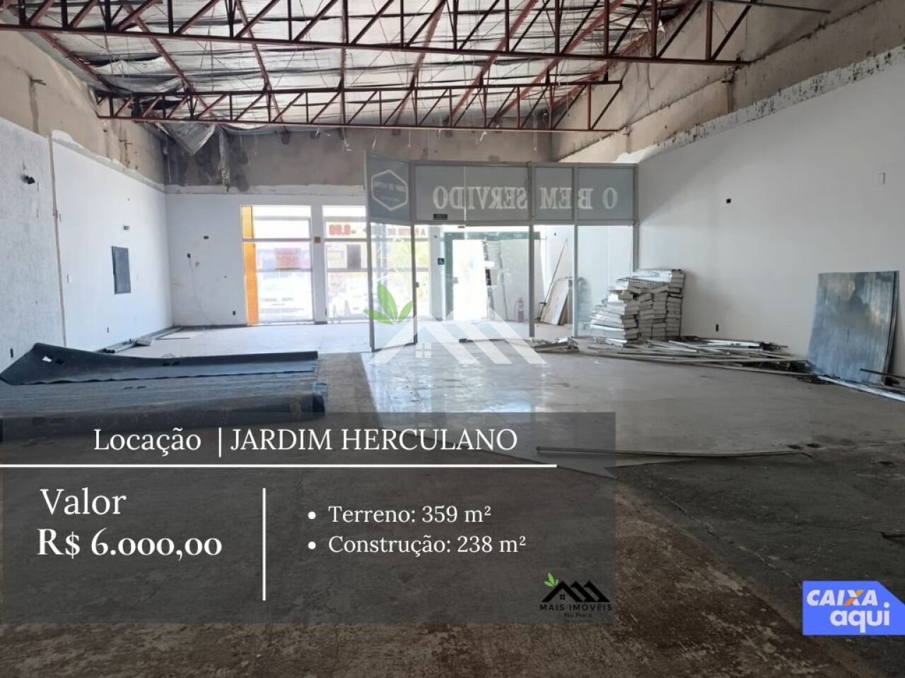 Galpão para Locação - Jardim Herculano