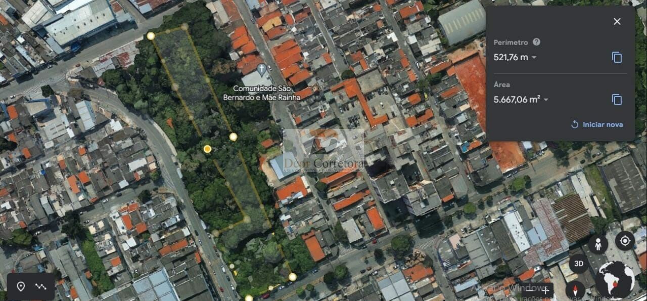 Terreno para Venda - Conceição - Diadema
