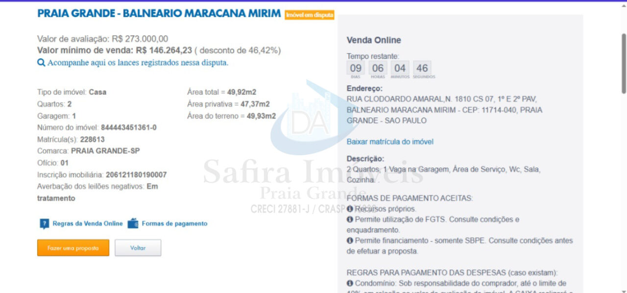 Imoveis Caixa Leiloes para Venda - Ribeirópolis